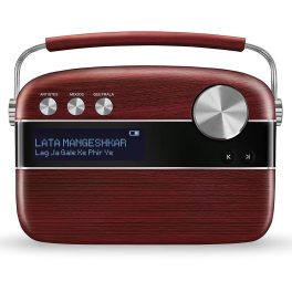 Saregama Caravan Premium Hindi, Cherrywood Red