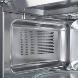 Haier HIL2201CSSH, 22 Litre Convection Microwave with Auto Cook Menu, Combination Menu, Defrost Function and Special kids Menu, Silver