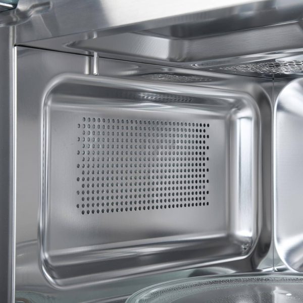 Haier HIL2201CSSH, 22 Litre Convection Microwave with Auto Cook Menu, Combination Menu, Defrost Function and Special kids Menu, Silver