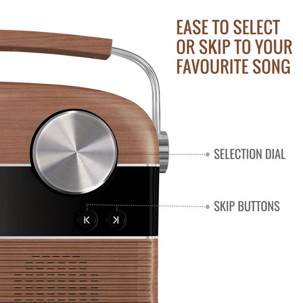 Saregama Carvaan Hindi, Premium Oak Wood