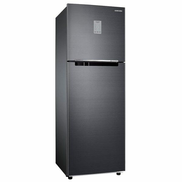 Samsung 256L 2 Star Double Door Refrigerator (RT30C3732BX, Luxe Black)