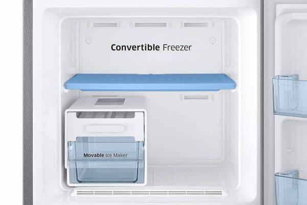 Samsung 256L 2 Star Double Door Refrigerator (RT30C3732S8, Elegant Inox)