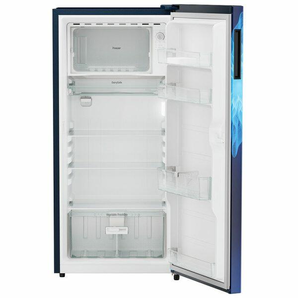 Liebherr DNPIME 1911, 191L 5 Star Inverter, Direct Cool Single Door Refrigerator, 20 Years Warranty on Compressor, Freezer 22 L, Blue Mystic