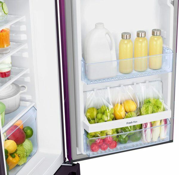 Samsung 215L 5Star Single Door Refrigerator (RR23D2H259R, Paradise Purple)