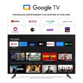 Panasonic 43Inch Smart Google TV (TH-43MS680DX, Black)