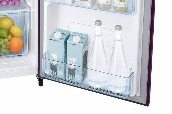 Samsung 183L 3 Star Single Door Refrigerator (RR20C1723CR, Camellia Purple)