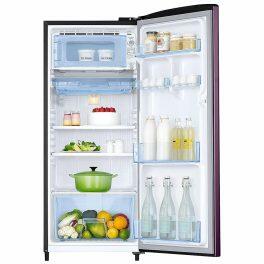 Samsung 183L 3 Star Single Door Refrigerator (RR20C1723CR, Camellia Purple)