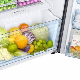 Samsung 256L 3 Star Double Door Refrigerator (RT30C3733BX, Luxe Black)