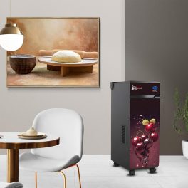 Mycrofine Diva Plus, 6.5 KG SS Grinding chamber with 6 Blade Rotter Cutter, 100% Copper Motor, Air Cooler High Tech Filter and Soft Close Door, Cherry Blossom