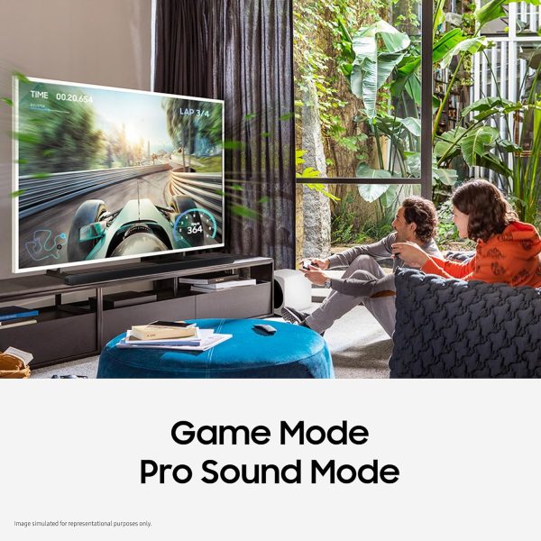 Samsung S800B/XL, 330 Watt 3.1.2 Channel Soundbar with Wireless Subwoofer, Dolby Atmos, Built in Alexa, Airplay and Wi-Fi, Black