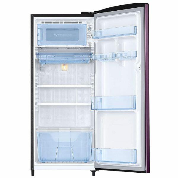 Samsung 183L 3 Star Single Door Refrigerator (RR20C1723CR, Camellia Purple)