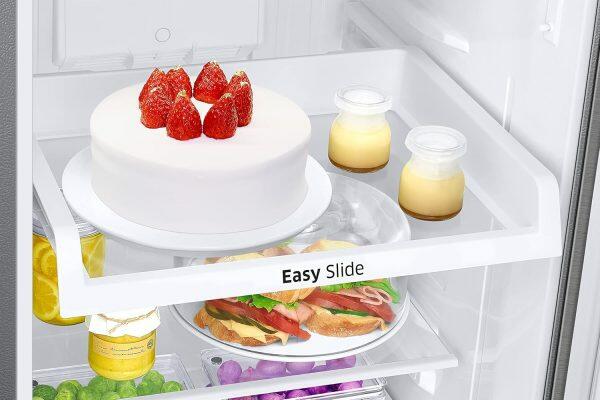 Samsung 256L 2 Star Double Door Refrigerator (RT30C3732S8, Elegant Inox)