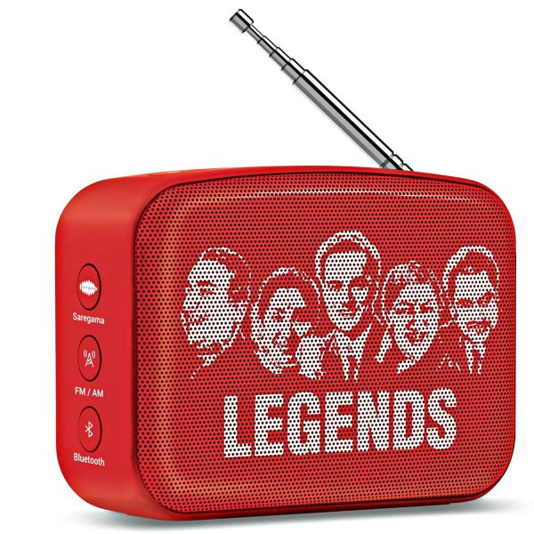 Saregama Carvaan Mini Hindi 2.0, Sunset Red