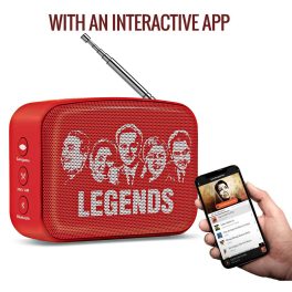 Saregama Carvaan Mini Hindi 2.0, Sunset Red