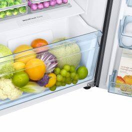 Samsung 256L 2 Star Double Door Refrigerator (RT30C3732BX, Luxe Black)