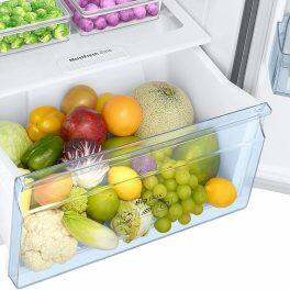 Samsung 301L 2 Star Double Door Refrigerator (RT34C4522S8, Elegant Inox)