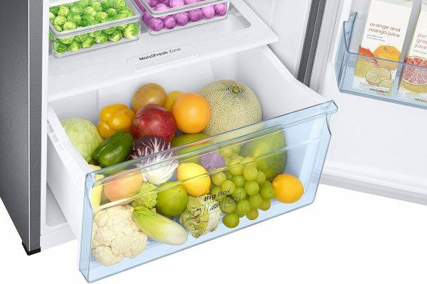 Samsung 301L 2 Star Double Door Refrigerator (RT34C4522S8, Elegant Inox)