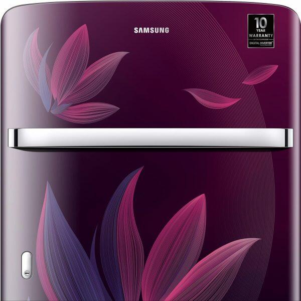 Samsung 215L 5Star Single Door Refrigerator (RR23D2H259R, Paradise Purple)