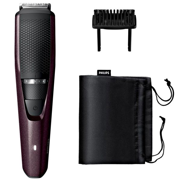 Philips BT3125/15, Lift and Trim Beard Trimmer with Stainless steel Blades, 20 Length Settings and 45 Minutes of Cordless Use, Black