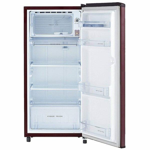 Whirlpool 200 IMPC PRM, 180L 1 Star Direct-Cool Single Door Refrigerator, 10 Years Warranty on Compressor, Wine Gloria