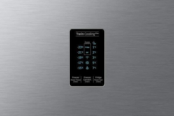 Samsung 301L 2 Star Double Door Refrigerator (RT34C4522S8, Elegant Inox)
