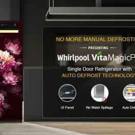 Whirlpool 215 VMPRO PRM 3S, 192 L 3 Star Auto-Defrost Inverter Vitamagic Pro Direct-Cool Single Door Refrigerator, 10 Years Warranty on Compressor, Wine Dafne