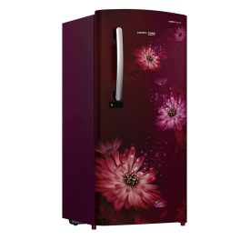 Voltas Beko RDC220B/W0DWE0M, 185 Litre 4 Star Single Door Refrigerator with Quick Freezer, Safe Box and Crisper Humidity Control, Dahile Wine