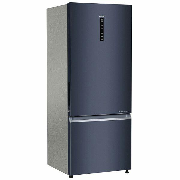 Haier 445 Litre 2 Star Bottom Mount Refrigerator, Inox Steel (HRB-4952BGK)