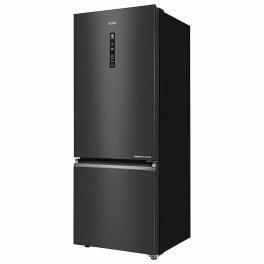 Haier HRB-3752BGB, 325 Litre 2 Star Bottom Mount Refrigerator with Triple Inverter and 14-in-1 Convertible, GE Black