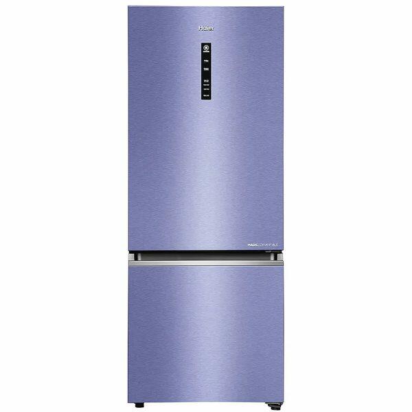 Haier HRB-3752BSI, 325 Litre 2 Star Triple Inverter and 14-in-1 Convertible, Storm Inox