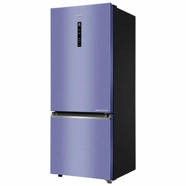 Haier HRB-3752BSI, 325 Litre 2 Star Triple Inverter and 14-in-1 Convertible, Storm Inox