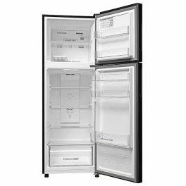 Haier HRF-2902BGB, 240 Litre 2 Star Double Door Refrigerator with 5-in-1 Convertible, GE Black