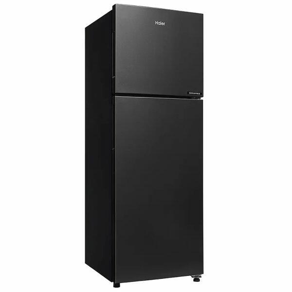 Haier HRF-2902BGB, 240 Litre 2 Star Double Door Refrigerator with 5-in-1 Convertible, GE Black