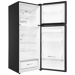 Haier HRF-3782BGB, 328 Litre 2 Star Double Door Refrigerator with 10-in-1 Convertible, GE Black