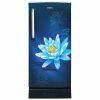 Haier HRD-1962CBLPBL, 175 Litre 2 Star Single Door Refrigerator, With Base Drawer Blue Lotus