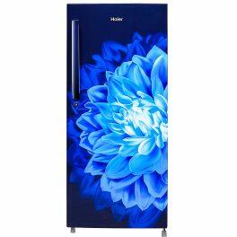 Haier HRD-2353CMD, 215 Litre 3 Star Single Door Refrigerator with 1 Hour Icing Technology, Marine-Dahlia