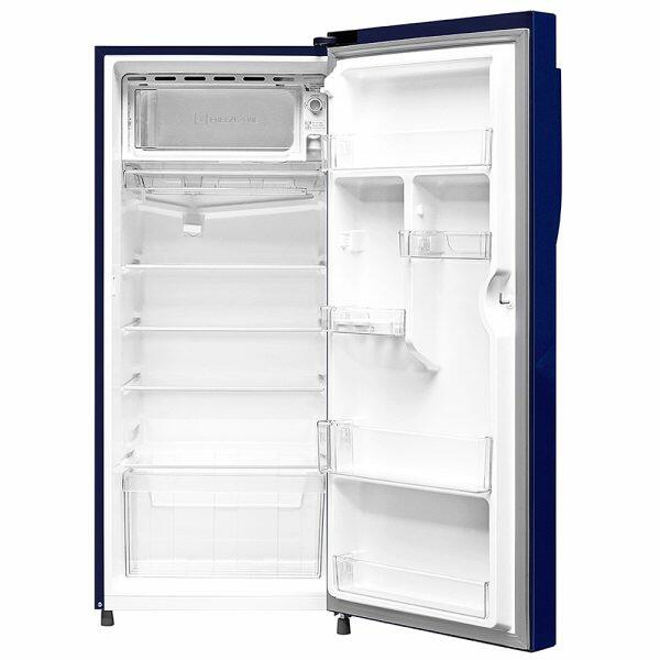 Haier HRD-2353CMD, 215 Litre 3 Star Single Door Refrigerator with 1 Hour Icing Technology, Marine-Dahlia