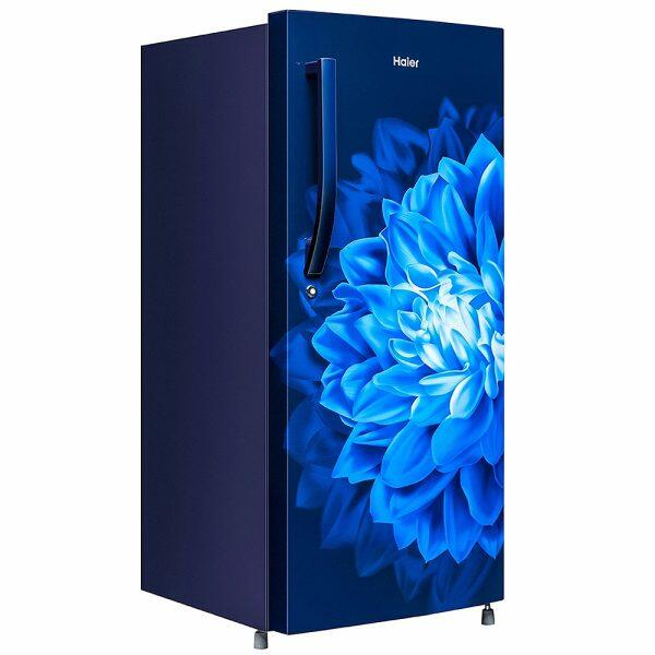 Haier HRD-2353CMD, 215 Litre 3 Star Single Door Refrigerator with 1 Hour Icing Technology, Marine-Dahlia