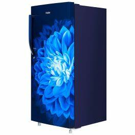 Haier HRD-2353CMD, 215 Litre 3 Star Single Door Refrigerator with 1 Hour Icing Technology, Marine-Dahlia