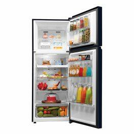 Haier HRF-3782BGK, 328 Litre 2 Star Double Door Refrigerator with 10-in-1 Convertible, Graphite-Black