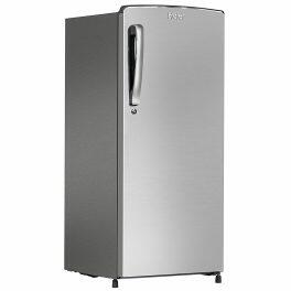 Haier 205 Litre 2 Star, Single Door Refrigerator, Inox Steel (HRD-2262BIS)