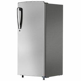 Haier 205 Litre 2 Star, Single Door Refrigerator, Inox Steel (HRD-2262BIS)