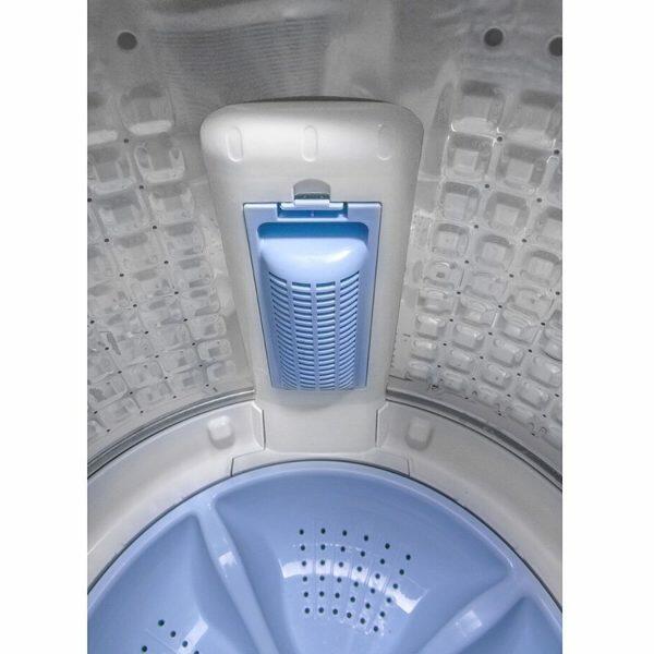 Haier HWM65-306ES5, 6.5 KG Fully Automatic Top Load Machine with Oceanus Wave Drum, 15 Minutes Quick Wash and 5 Star Rating, Brown Grey