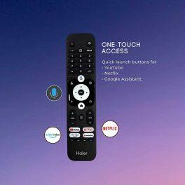 Haier 43Inch Smart Google TV (LE43K800UGT, Black)