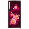 Haier HRD-2263CRR, 205 Litre 3 Star Single Door Refrigerator with 1 Hour Icing Technology, Red Rose