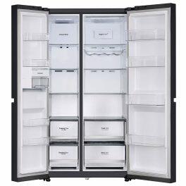 LG 650L Side by Side Refrigerator (GL-B257DBM3, Black Mirror)