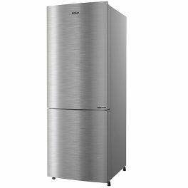 Haier 265 Litre 2 Star Bottom Mount Refrigerator, Inox Steel (HRB-3152PKG)