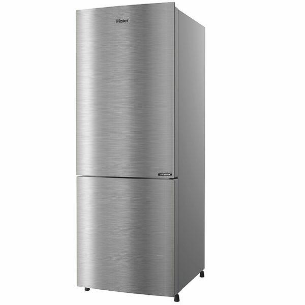 Haier 265 Litre 2 Star Bottom Mount Refrigerator, Inox Steel (HRB-3152PKG)