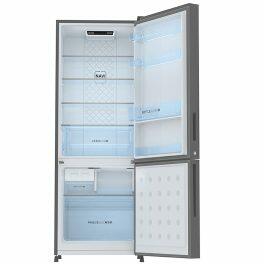 Haier 265 Litre 2 Star Bottom Mount Refrigerator, Inox Steel (HRB-3152PKG)