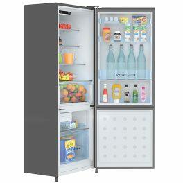 Haier 265 Litre 2 Star Bottom Mount Refrigerator, Inox Steel (HRB-3152PKG)